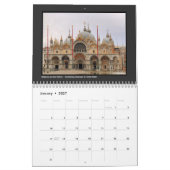 Uitzichten van Venetië en panorama Kalender (Jan 2027)