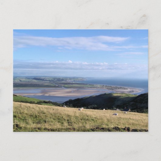 UITZICHTEN VAN WALES BRIEFKAART (Voorkant)