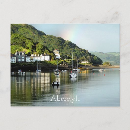 UITZICHTEN VAN WALES BRIEFKAART (Voorkant)