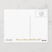 UITZICHTEN VAN WALES BRIEFKAART (Achterkant)