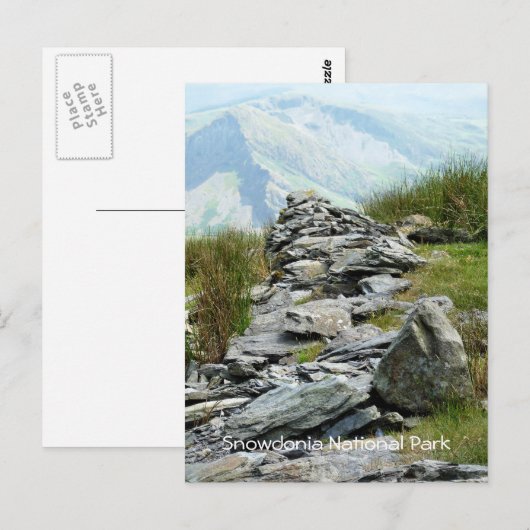 UITZICHTEN VAN WALES BRIEFKAART (Voorkant / Achterkant)