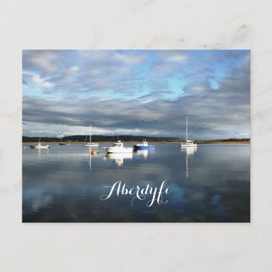 UITZICHTEN VAN WALES BRIEFKAART (Voorkant)