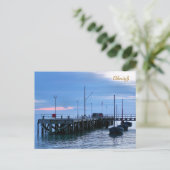 UITZICHTEN VAN WALES BRIEFKAART (Staand voorkant)