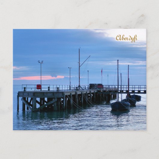 UITZICHTEN VAN WALES BRIEFKAART (Voorkant)