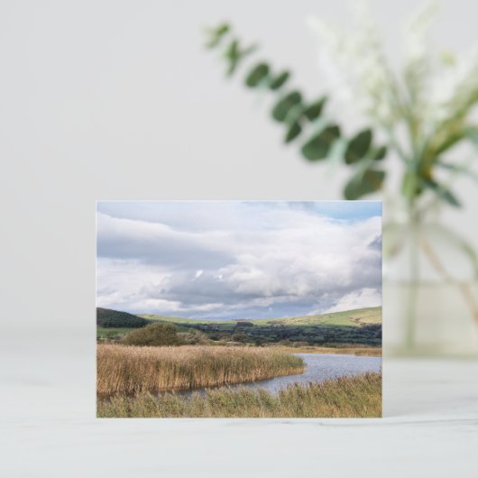 UITZICHTEN VAN WALES BRIEFKAART (Staand voorkant)