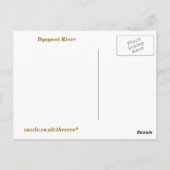 UITZICHTEN VAN WALES BRIEFKAART (Achterkant)