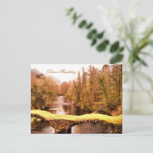 UITZICHTEN VAN WALES BRIEFKAART (Staand voorkant)