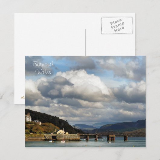 UITZICHTEN VAN WALES BRIEFKAART (Voorkant / Achterkant)