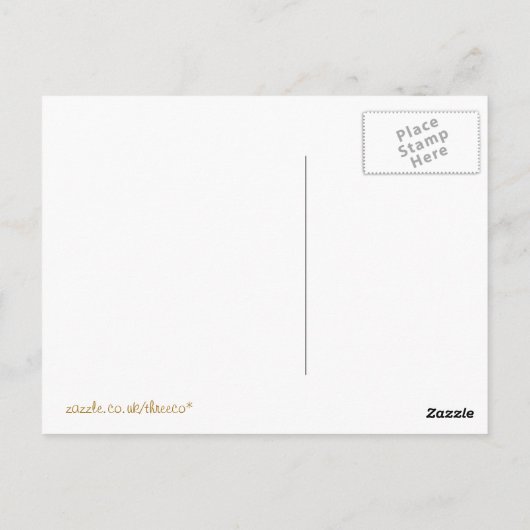 UITZICHTEN VAN WALES BRIEFKAART (Achterkant)