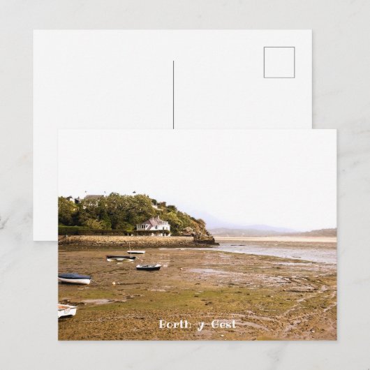 UITZICHTEN VAN WALES BRIEFKAART (Voorkant / Achterkant)