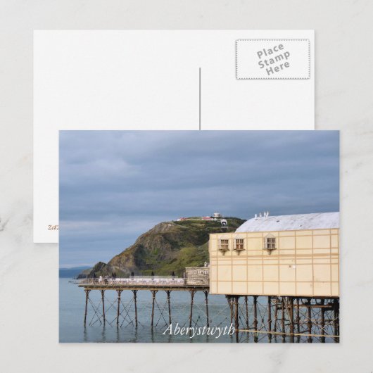 UITZICHTEN VAN WALES BRIEFKAART (Voorkant / Achterkant)