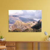 UITZICHTEN VAN WALES CANVAS AFDRUK (Insitu (Woonkamer))