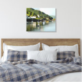 UITZICHTEN VAN WALES CANVAS AFDRUK (Insitu (Slaapkamer))