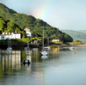 UITZICHTEN VAN WALES CANVAS AFDRUK