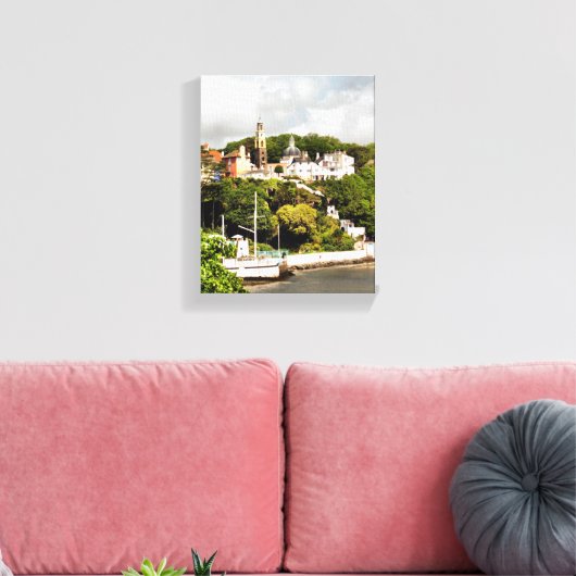 UITZICHTEN VAN WALES CANVAS AFDRUK (Insitu (Woonkamer))