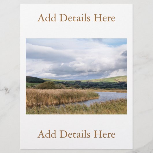 UITZICHTEN VAN WALES FLYER (Voorkant)