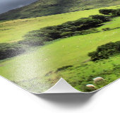 UITZICHTEN VAN WALES FOTO AFDRUK (Hoek)