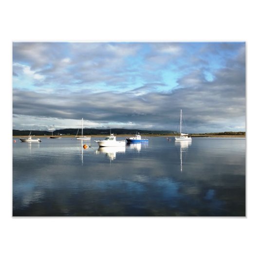 UITZICHTEN VAN WALES FOTO AFDRUK (Voorkant)