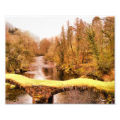 UITZICHTEN VAN WALES FOTO AFDRUK (Voorkant)