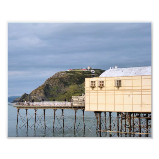 UITZICHTEN VAN WALES FOTO AFDRUK (Voorkant)