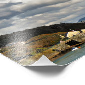 UITZICHTEN VAN WALES FOTO AFDRUK (Hoek)