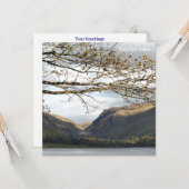 UITZICHTEN VAN WALES KAART (Voorkant / Achterkant in situ)