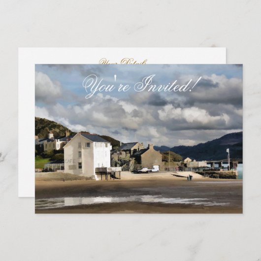 UITZICHTEN VAN WALES KAART (Voorkant / Achterkant)