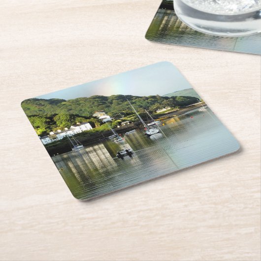 UITZICHTEN VAN WALES KARTONNEN ONDERZETTERS (Schuin)