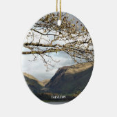 UITZICHTEN VAN WALES KERAMISCH ORNAMENT (Rechts)