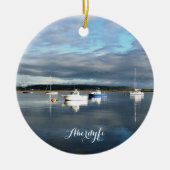 UITZICHTEN VAN WALES KERAMISCH ORNAMENT (Voorkant)