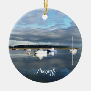 UITZICHTEN VAN WALES KERAMISCH ORNAMENT