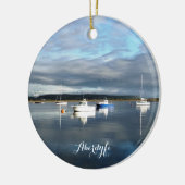 UITZICHTEN VAN WALES KERAMISCH ORNAMENT (Links)