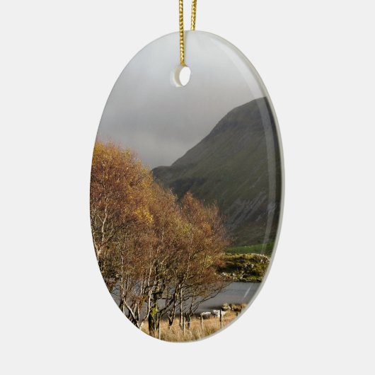 UITZICHTEN VAN WALES KERAMISCH ORNAMENT (Links)