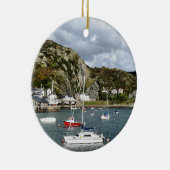 UITZICHTEN VAN WALES KERAMISCH ORNAMENT (Rechts)