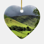 UITZICHTEN VAN WALES KERAMISCH ORNAMENT (Achterkant)