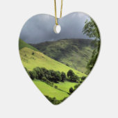 UITZICHTEN VAN WALES KERAMISCH ORNAMENT (Links)