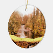 UITZICHTEN VAN WALES KERAMISCH ORNAMENT (Links)