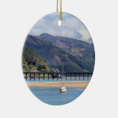 UITZICHTEN VAN WALES KERAMISCH ORNAMENT (Rechts)