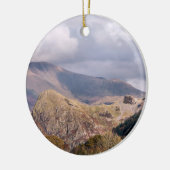 UITZICHTEN VAN WALES KERAMISCH ORNAMENT (Links)