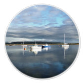 UITZICHTEN VAN WALES KERAMISCHE KNOP (Voorkant)