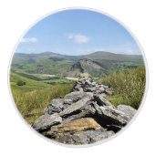 UITZICHTEN VAN WALES KERAMISCHE KNOP (Voorkant)