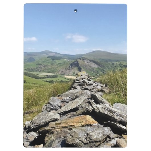 UITZICHTEN VAN WALES KLEMBORD (Achterkant)