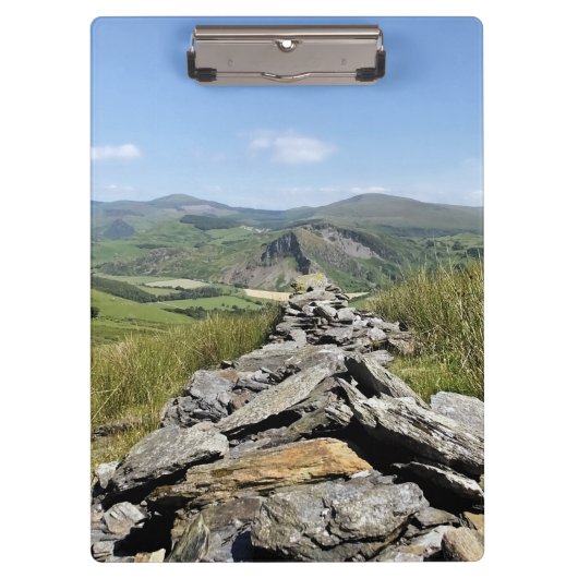 UITZICHTEN VAN WALES KLEMBORD (Voorkant)