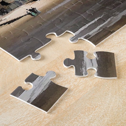 UITZICHTEN VAN WALES LEGPUZZEL (Zijkant)