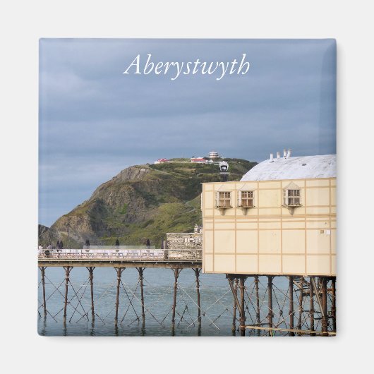 UITZICHTEN VAN WALES MAGNEET (Voorkant)