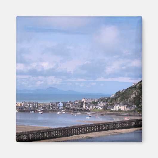 UITZICHTEN VAN WALES MAGNEET (Voorkant)