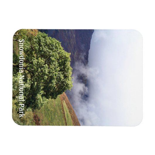 UITZICHTEN VAN WALES MAGNEET (Horizontaal)