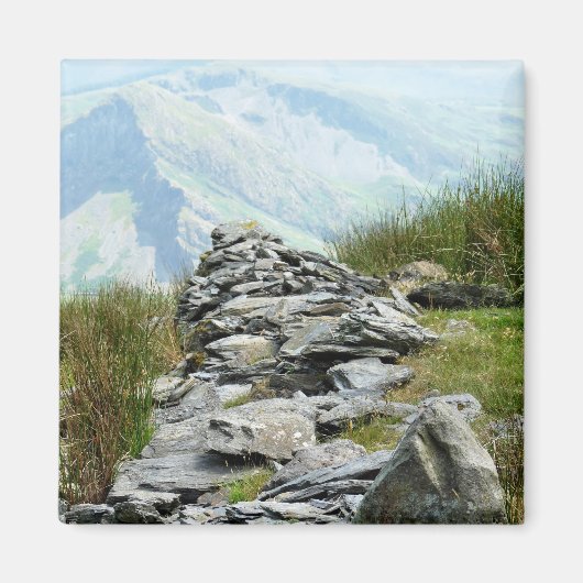 UITZICHTEN VAN WALES MAGNEET (Voorkant)