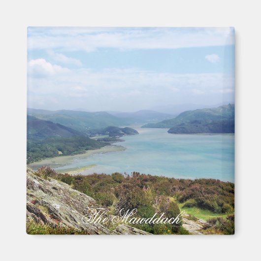 UITZICHTEN VAN WALES MAGNEET (Voorkant)