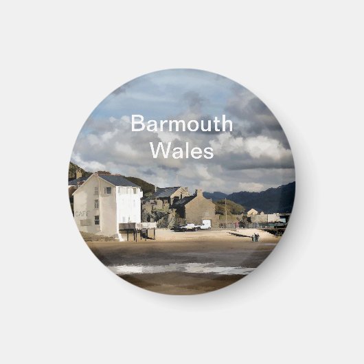 UITZICHTEN VAN WALES MAGNEET (Voorkant)